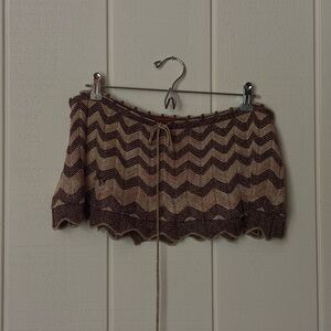 Vintage Missoni Women’s Multi Mini Skirt Size EU 42